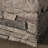 32'' Square Fire Pit, 40,000 , Grey Concrete Top, Lightweight Form Design