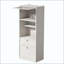 Armoire de rangement autoportante de 180 cm (71 po), en bois de qualité E1, avec étagères réglables, tiroir, portes et système anti-basculement. Peut être utilisé dans la cuisine, la salle de bain et la buanderie.-1283827143