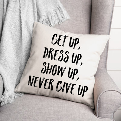 Coussin Never Never Up