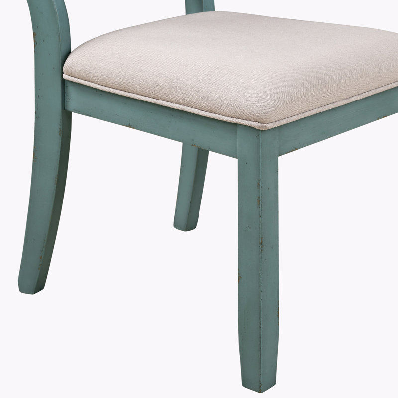 Chaise en bois Cierra Prato, Bleu