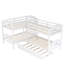 Lit simple en L avec lit gigogne-732610999