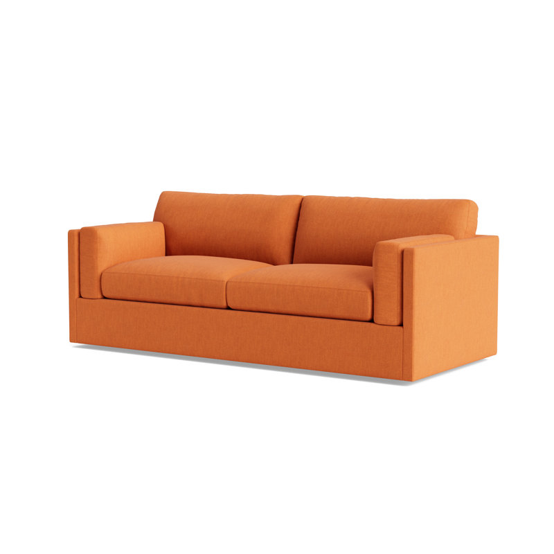 Fairfax Sofa (85"), Performance Weave - Carrot