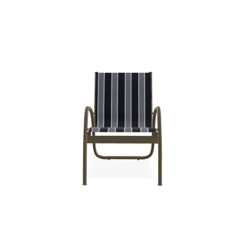 Fauteuil de patio Gardenella, Bois de plage texturé, Nuit