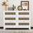 Wooden Dresser with 6 Drawers-991300970