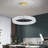 Modern Dimmable Led Crystal Ring Chandelier-1828035815