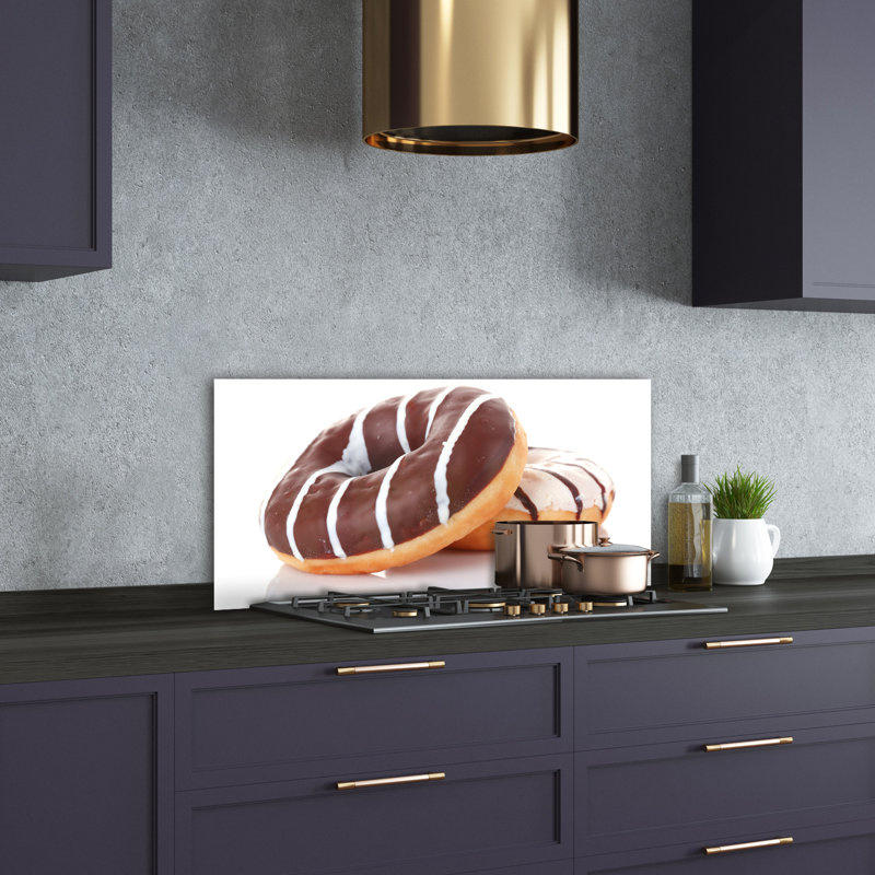 Lizie 50cm W x 100cm L Glass Peel and Stick Panel