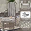 Ensemble de 2 chaises Adirondack pliantes avec repose-pieds et repose-gobelets-531737731