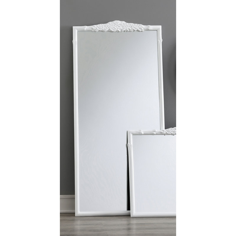 Miroir mural Aruther, Blanc lustré, 30 po x 40 po