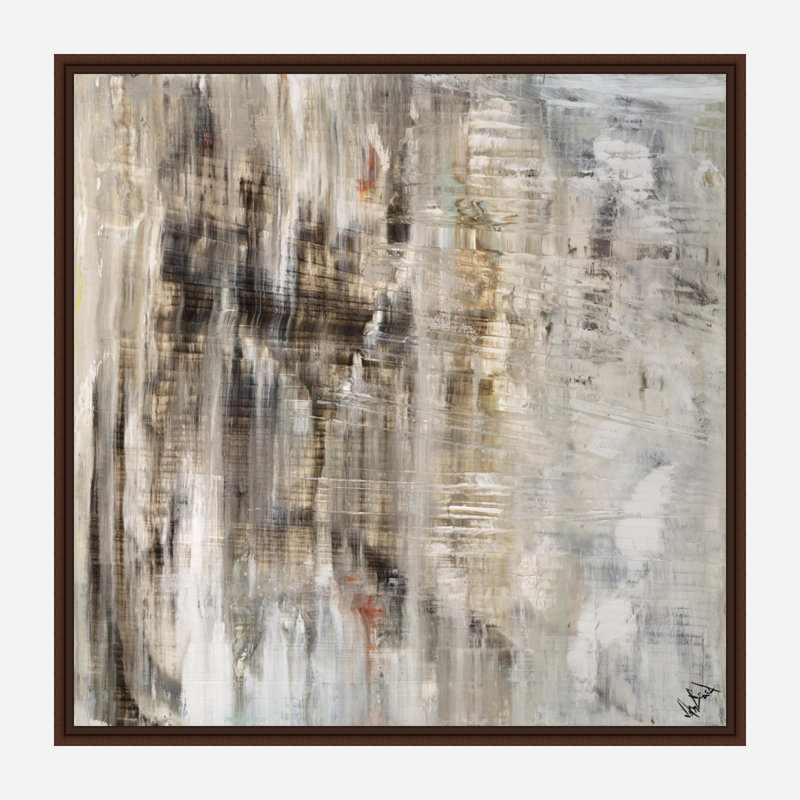Armada - reproduction d'art sur toile, H 21,5 po x l 21,5 po x P 1,75 po, Toile avec cadre brun