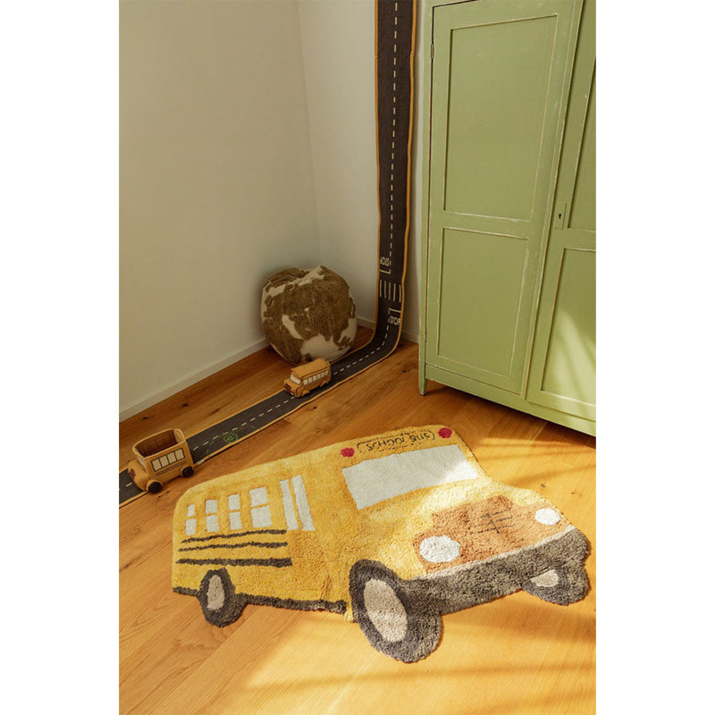 Tapis lavable autobus scolaire