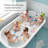 SUPPLYGIANT Tub Spout 1/2" FIP Nose Thread 7" Bathtub Faucet with Diverter Chrome Plated Finish-128779113