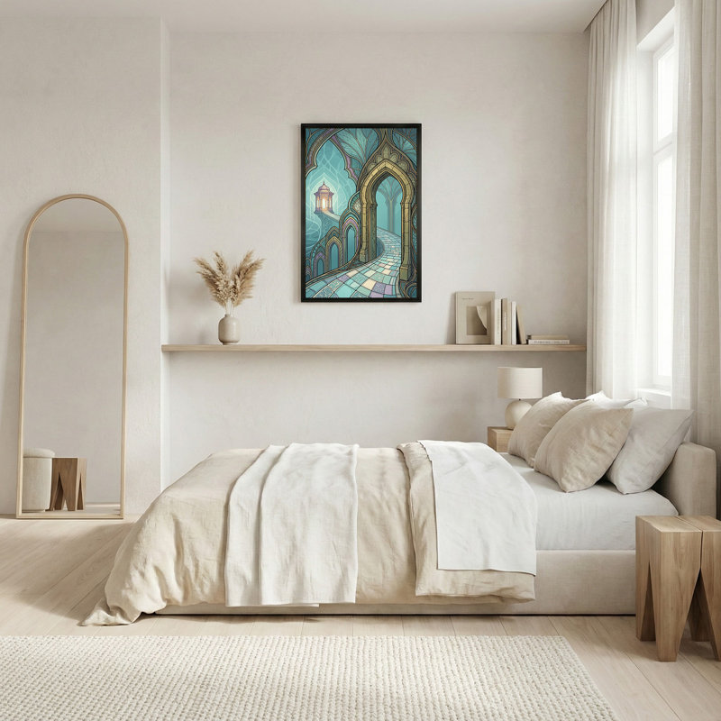Reproduction d'art sur toile, "Fantaisie", 36"H x 24"W