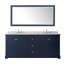 Ensemble de meuble-lavabo double 80 "avec miroir Avery-98249168-41604550