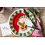 Old St. Nick Striped Hat Four-Piece Place Setting