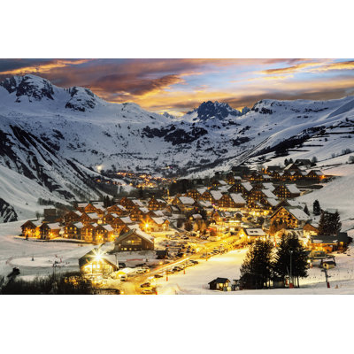 Saint Jean D''arves - Wrapped Canvas Print