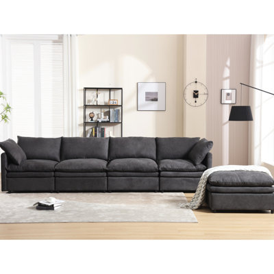 Dark Gray 5 U-Shaped With Removable Frame, 5,