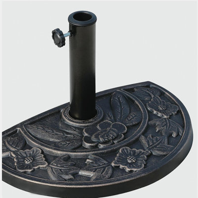 Porte-parasol extérieur en résine Outsunny 20lbs