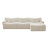 Boneless 4 - Piece Upholstered Sectional-bg-587822108