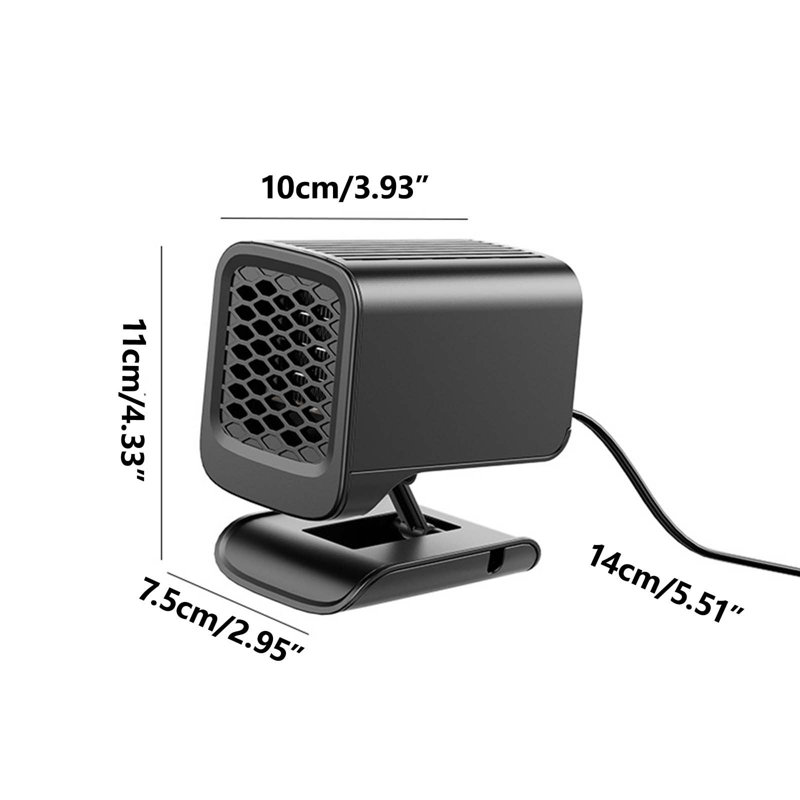 Heater For Car 1 PC Heater Car Lighter Re Fans For Cars Inside The Car Vehicle Mounted Heater Interior Car Heater Car Dryer Vehicle Defogger Car Hea 24V