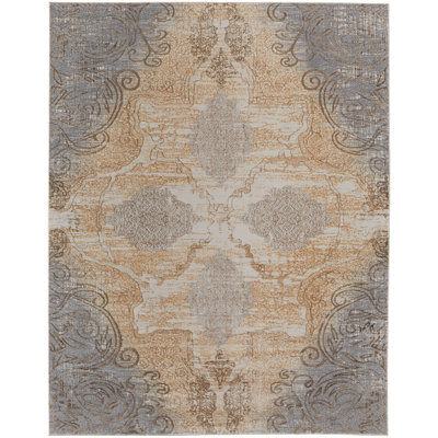 Neoma Viscose Floral Indoor Rug
