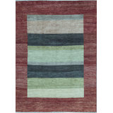 Gabbeh Wool Striped Area Rug