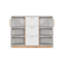 Aurigemma 125 Cm Wide 3 Drawer Sideboard