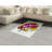 Retro High Density Long Fiber Poly Threads Decorative Area Rug Carpet-42031327