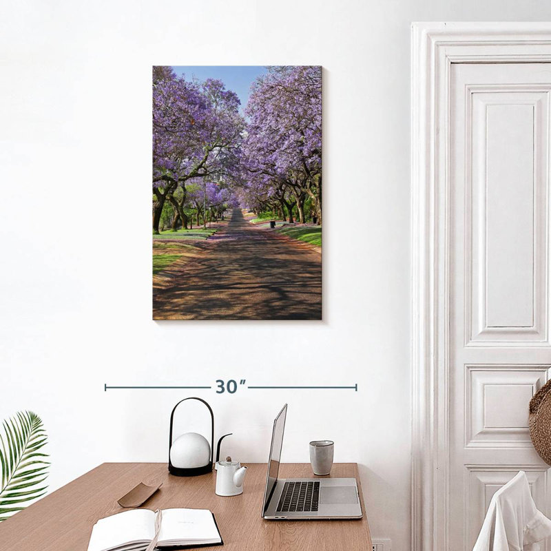 Sireci Jacaranda Trees, 30" H x 20" W