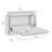 Arlex Murphy Cabinet Bed with Mattress-95755071-95755075