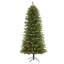 Sapin de Noël artificiel vert avec lumières DEL-105888576
