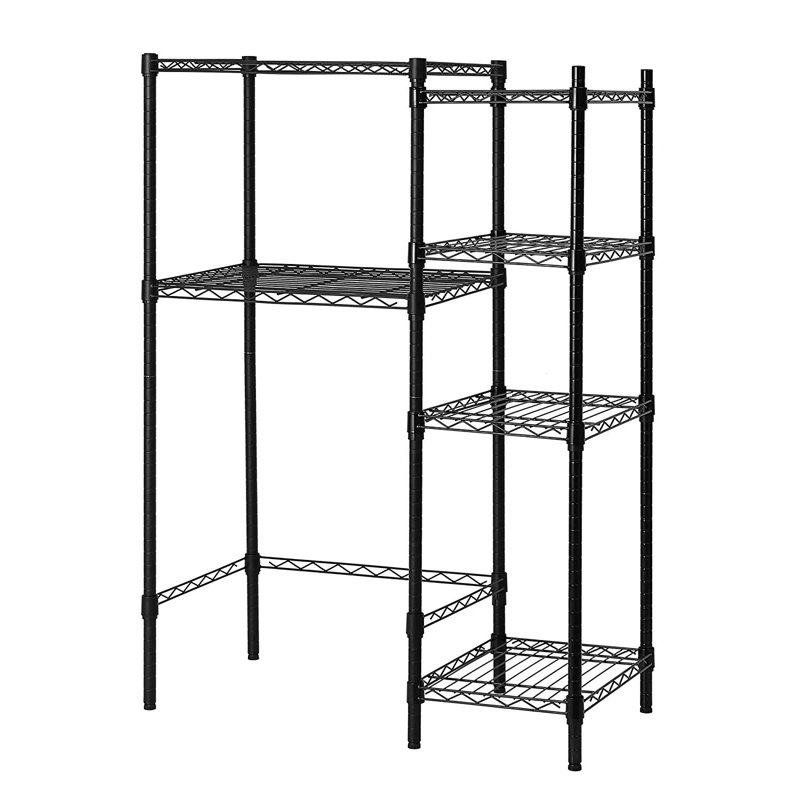 Hana Suprima Carbon Steel Narrow 6 Shelf Mini Fridge Organizer