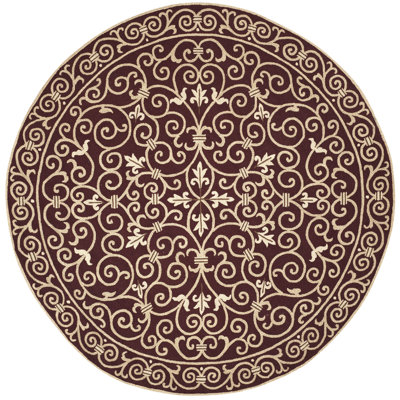 Brayton Hand Hooked Wool Pile Oriental Rug
