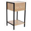 Tamiah One-Drawer Compact Bedside Cabinet, Wood-Effect Finish, 33cm-1645634414