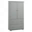 Large armoire de rangement pour salle de bain avec tablettes réglables