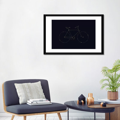 « bike constellaion », reproduction d’impression sur toile