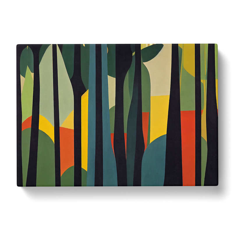 Epic Abstract Forest - Wrapped Canvas, 40cm H x 60cm W x 3cm D
