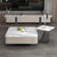 Table basse italienne en pierre carrée micro-cristalline