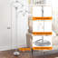 180cm Brushed Torchiere Floor Lamp