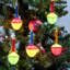 Guirlande de Noël, 9 lumières à bulles