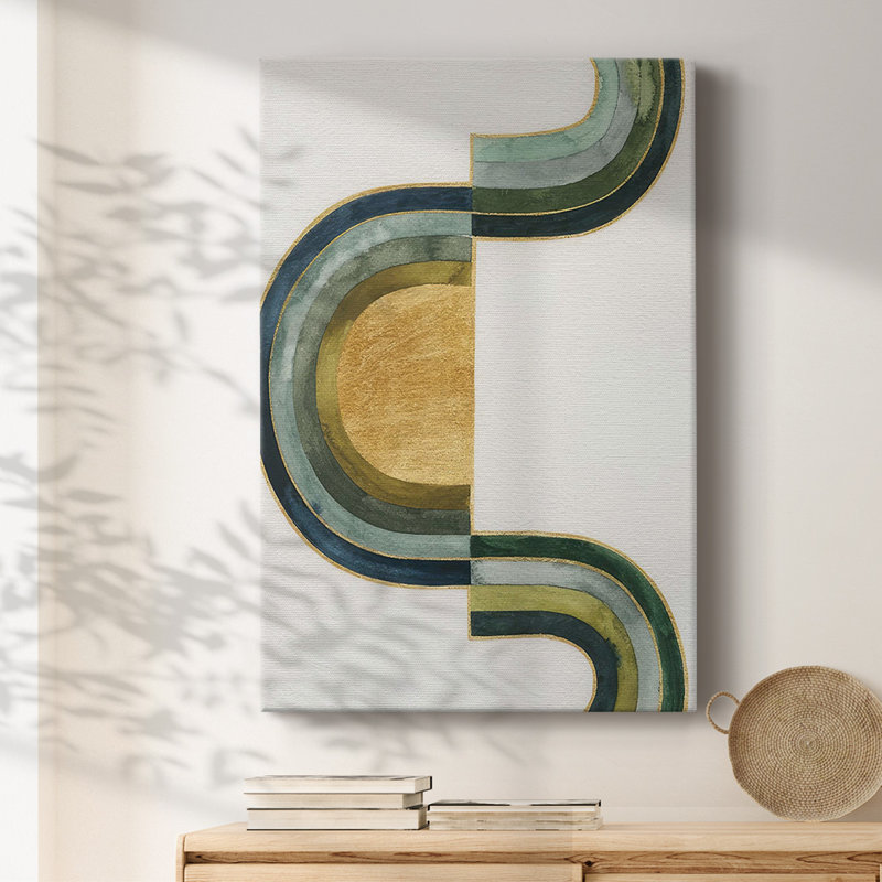 Analogous Arches I - Impression sur toile tendue, H 18 po x l 12 po