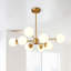 Buchholtz 90cm Modern Opal Glass Bubble Sputnik Chandelier-1189101027