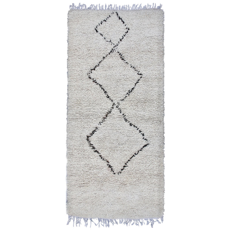 One-of-a-Kind Runner 3'1" X 7'6" Hand Loomed Area Rug