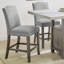 Tabouret de comptoir 24 po Hallowell