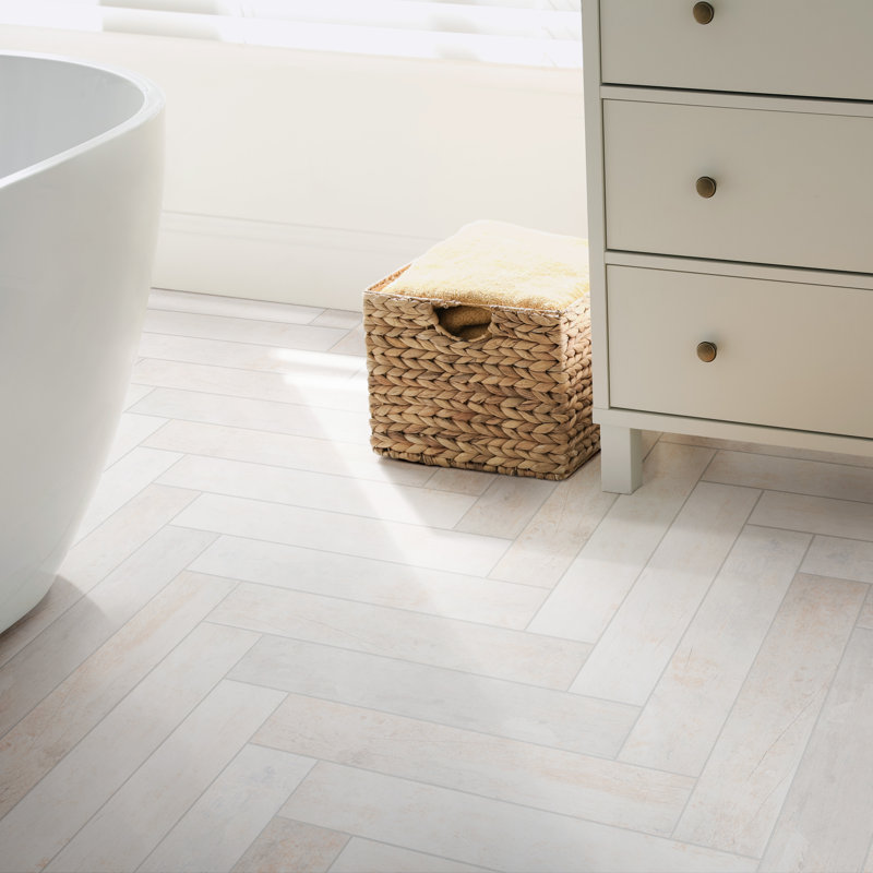 Cava 6" x 32" Porcelain Wood Look Singular Floor and Wall Tile, Ribeiro