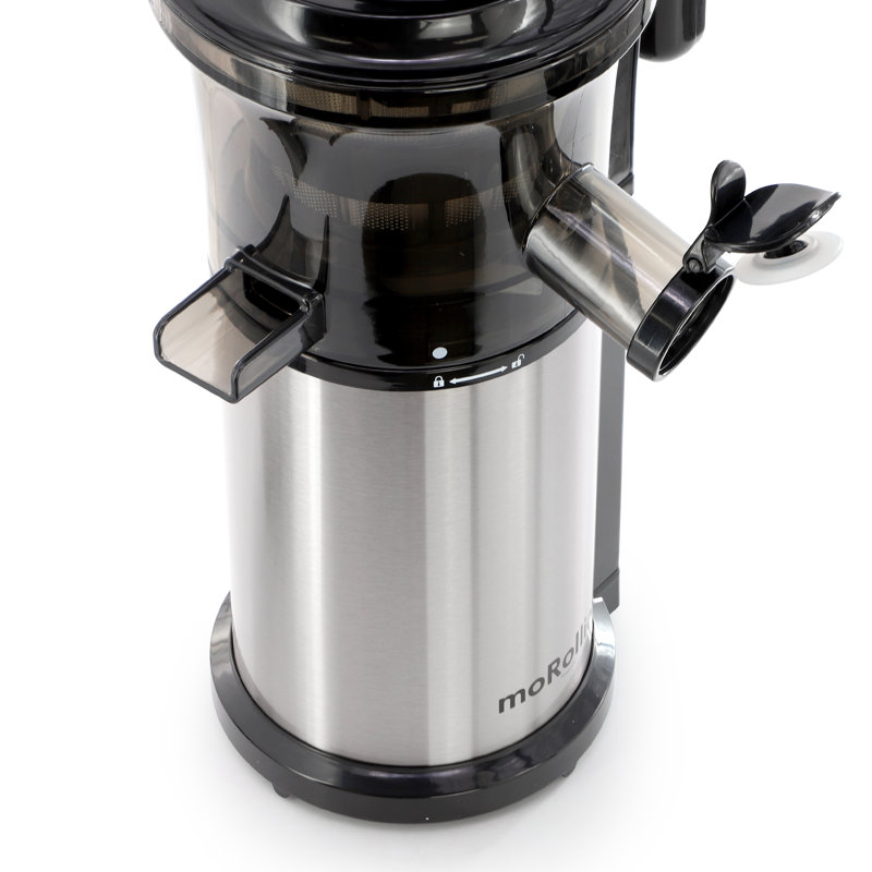 moRollio 200 Watt Masticating Slow Juicer for Vegetables and Fruit