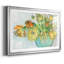 Impression florale printanière avec cadre en I et verre biseauté mat-1386019545-1386019544