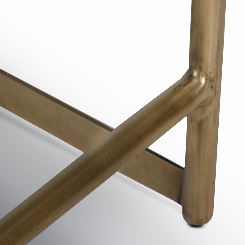 Tabouret de bar et de comptoir rembourré Margot, Tabouret de bar (assise de 30 po de hauteur)
