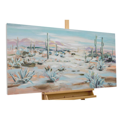 Hand -painted Beauty of the Desert Acrylic Painting