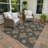 Machine Washable Indoor/Outdoor Lanphear ACN2410 Global Rug-1272705539