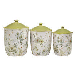 Kaloh Stoneware Kitchen Canisters